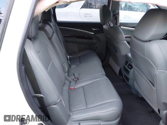 2015 Acura MDX Tech Pkg with VIN 5FRYD4H43FB022153, listed as a IAAI auction lot 41496232 with 80,839 mi miles. Bid and sale history available at carsss.com. Image 8.