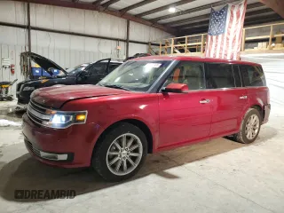 2018 Ford Flex Limited with VIN 2FMGK5D84JBA07194, listed as a Copart auction lot 85785504 with 88,763 mi miles and Salvage Title. Bid and sale history available at carsss.com. Image 1.