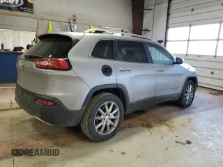 2018 Jeep Cherokee Limited z VIN 1C4PJMDB7JD614682, wystawiony jako Copart lot #52848895 z przebiegiem 137 873 mil mil oraz Szkoda całkowita • Salvage title. Historia ofert i sprzedaży dostępna na DreamBid. Obrazek 3.