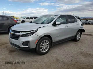 2022 Chevrolet Equinox LT с VIN 3GNAXKEV9NL235630, выставлен на аукционе Copart как лот 53031255 с пробегом 20 699 миль миль и Списание • Salvage title. История ставок и продаж доступна на DreamBid. Изображение 1.