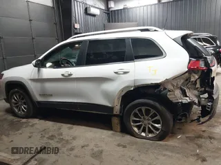 2019 Jeep Cherokee Latitude Plus with VIN 1C4PJMLX4KD232091, listed as a IAAI auction lot 41524058 with 59,196 mi miles and . Bid and sale history available at DreamBid. Image 14.