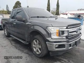 2019 Ford F-150 XL with VIN 1FTEX1CBXKKC23660, listed as a IAAI auction lot 41764452 with 64,174 mi miles and . Bid and sale history available at DreamBid. Image 1.