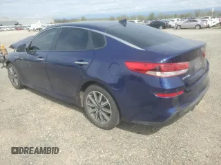 2019 Kia Optima LX with VIN 5XXGT4L35KG353807, listed as a Copart auction lot 50650985 with 74,601 mi miles and Salvage Title. Bid and sale history available at carsss.com. Image 2.