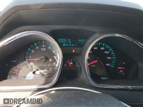 2012 Chevrolet Traverse 1LT with VIN 1GNKRGED4CJ174534, listed as a Copart auction lot 52045045 with 149,791 mi miles and Salvage Title. Bid and sale history available at DreamBid. Image 9.