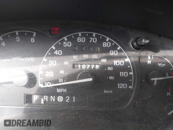 2000 Mercury Mountaineer Convenience с VIN 4M2ZU66E9YUJ31251, выставлен на аукционе IAAI как лот 41490035 с пробегом 310 778 миль миль и . История ставок и продаж доступна на DreamBid. Изображение 7.