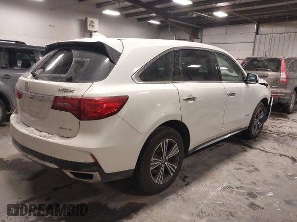 2018 Acura MDX with VIN 5J8YD4H39JL018706, listed as a IAAI auction lot 41628622 with 67,684 mi miles. Bid and sale history available at carsss.com. Image 4.