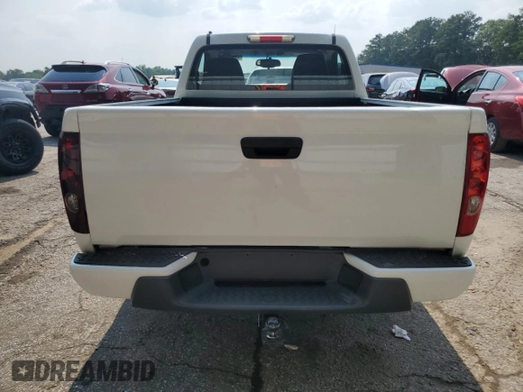 2012 Chevrolet Colorado Work Truck with VIN 1GCCSBF97C8156213, listed as a Copart auction lot 59138685 with 171,642 mi miles and Salvage title. Bid and sale history available at DreamBid. Image 6.