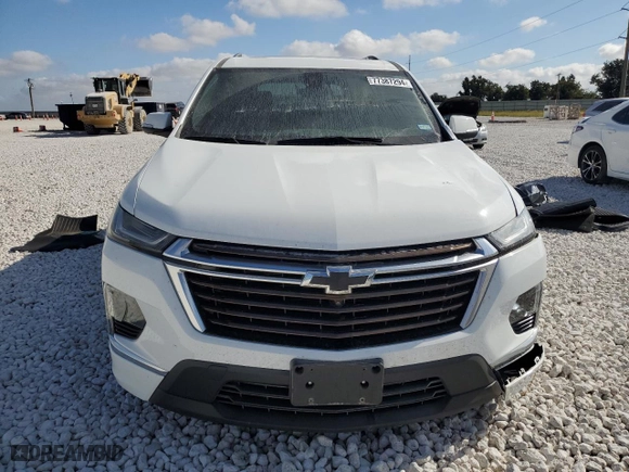 2023 Chevrolet Traverse High Country with VIN 1GNERNKW6PJ255970, listed as a Copart auction lot 77387294 with 23,258 mi miles and Salvage Title. Bid and sale history available at carsss.com. Image 5.