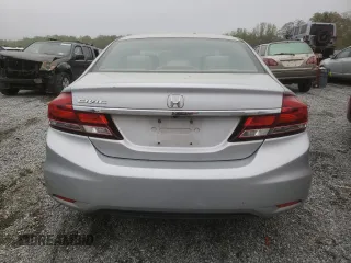 2015 Honda Civic Sedan LX with VIN 2HGFB2F55FH549248, listed as a Copart auction lot 51547385 with 124,012 mi miles and Salvage Title. Bid and sale history available at carsss.com. Image 6.