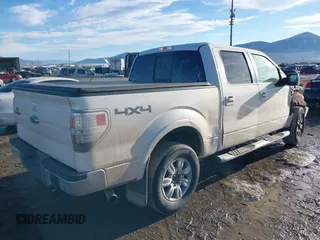 2009 Ford F-150 XL with VIN 1FTPW14V29FA77696, listed as a IAAI auction lot 41680153 with 105,527 mi miles. Bid and sale history available at carsss.com. Image 4.