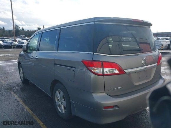 2012 Nissan Quest SL with VIN JN8AE2KP3C9051315, listed as a IAAI auction lot 38816807 with NaN miles. Bid and sale history available at carsss.com. Image 3.