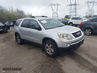 2012 GMC Acadia SL with VIN 1GKKRNEDXCJ302096, listed as a IAAI auction lot 41916928 with 115,059 mi miles. Bid and sale history available at carsss.com. Image 1.