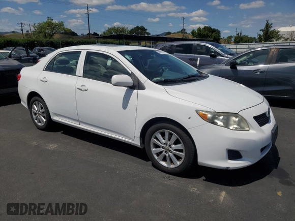 2009 Toyota Corolla with VIN 1NXBU40E09Z045019, listed as a Copart auction lot 54939875 with 149,999 mi miles and Clean Title. Bid and sale history available at carsss.com. Image 4.