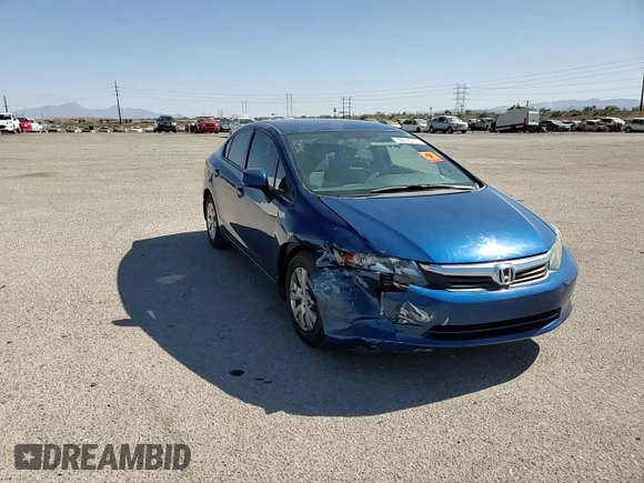 2012 Honda Civic LX с VIN 19XFB2F52CE304431, выставлен на аукционе Copart как лот 58135115 с пробегом 72 780 миль миль и Списание • Salvage title. История ставок и продаж доступна на DreamBid. Изображение 13.
