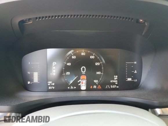 2019 Volvo S60 Momentum with VIN 7JR102FK3KG002359, listed as a Copart auction lot 44959525 with 67,493 mi miles and Salvage Title. Bid and sale history available at carsss.com. Image 9.