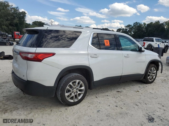 2018 Chevrolet Traverse LT Cloth with VIN 1GNERGKW1JJ229652, listed as a Copart auction lot 74206004 with 184,294 mi miles and Salvage Title. Bid and sale history available at carsss.com. Image 3.