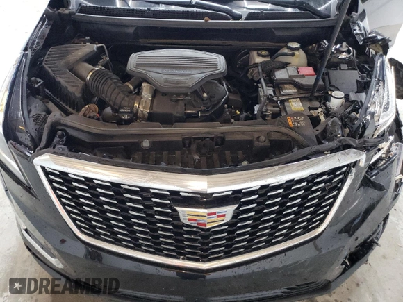 2023 Cadillac XT5 FWD Premium Luxury with VIN 1GYKNCRS6PZ171335, listed as a Copart auction lot 51859385 with 52,691 mi miles and Clean Title. Bid and sale history available at carsss.com. Image 12.