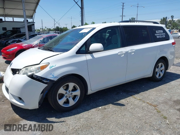 2011 Toyota Sienna LE AAS with VIN 5TDKK3DC3BS164612, listed as a IAAI auction lot 42302123 with 165,941 mi miles and . Bid and sale history available at DreamBid. Image 17.