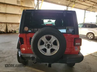 2018 Jeep Wrangler Unlimited Sport z VIN 1C4HJXDN8JW206681, wystawiony jako Copart lot #49619615 z przebiegiem 74 949 mil mil oraz Szkoda całkowita • Salvage title. Historia ofert i sprzedaży dostępna na DreamBid. Obrazek 6.