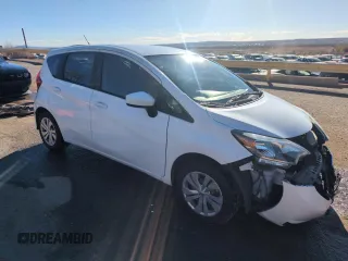 2017 Nissan Note SV with VIN 3N1CE2CP0HL364939, listed as a Copart auction lot 50360755 with 109,275 mi miles and Salvage Title. Bid and sale history available at DreamBid. Image 4.