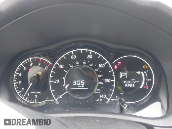 2018 Nissan Note SV with VIN 3N1CE2CP0JL355860, listed as a IAAI auction lot 41566071 with 45,835 mi miles and . Bid and sale history available at DreamBid. Image 7.