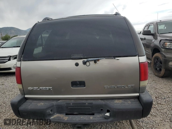 1999 Chevrolet Blazer Trailblazer z VIN 1GNDT13W9X2238417, wystawiony jako Copart lot #80087223 z przebiegiem Nie podano mil oraz Szkoda całkowita • Salvage title. Historia ofert i sprzedaży dostępna na DreamBid. Obrazek 6.