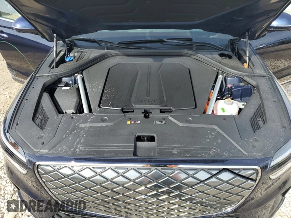 2024 Genesis GV70 Advanced with VIN 5NMMCET16RH001337, listed as a Copart auction lot 46822774 with 605 mi miles and Salvage title. Bid and sale history available at DreamBid. Image 12.