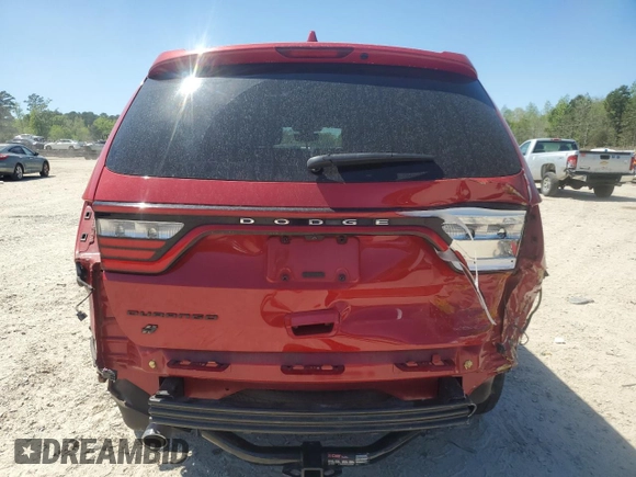 2018 Dodge Durango GT with VIN 1C4RDJDG9JC409204, listed as a Copart auction lot 53118375 with 91,122 mi miles and Salvage Title. Bid and sale history available at DreamBid. Image 6.