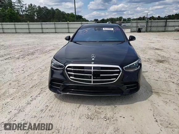 2023 Mercedes-Benz S-Class S 580e with VIN W1K6G6KB4PA201921, listed as a Copart auction lot 46741854 with 9,083 mi miles. Bid and sale history available at carsss.com. Image 11.