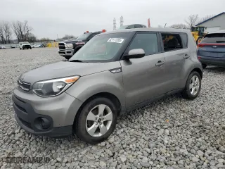 2017 Kia Soul with VIN KNDJN2A2XH7458133, listed as a Copart auction lot 52111205 with 169,664 mi miles and Salvage Title. Bid and sale history available at carsss.com. Image 1.