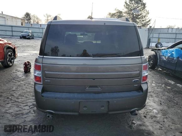2013 Ford Flex SEL with VIN 2FMHK6C88DBD04985, listed as a Copart auction lot 43618395 with 185,709 mi miles and Non Repairable. Bid and sale history available at carsss.com. Image 6.