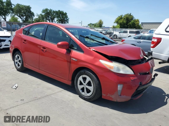 2012 Toyota Prius One with VIN JTDKN3DU0C1525597, listed as a Copart auction lot 54393245 with 234,066 mi miles and Clean Title. Bid and sale history available at carsss.com. Image 4.