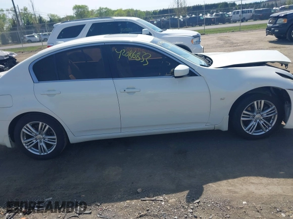 2015 Infiniti Q40 with VIN JN1CV6AP5FM502634, listed as a IAAI auction lot 42086833 with 82,909 mi miles and . Bid and sale history available at DreamBid. Image 13.