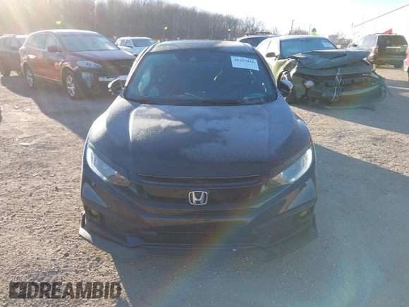 2019 Honda Civic Sedan Sport with VIN 2HGFC2F85KH550529, listed as a IAAI auction lot 41293816 with 44,584 mi miles. Bid and sale history available at carsss.com. Image 12.