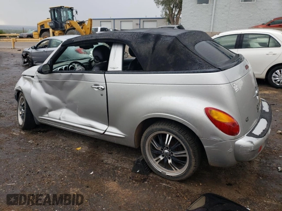 2005 Chrysler PT Cruiser GT with VIN 3C3AY75S25T526421, listed as a Copart auction lot 66907234 with 116,008 mi miles and Salvage Title. Bid and sale history available at carsss.com. Image 2.