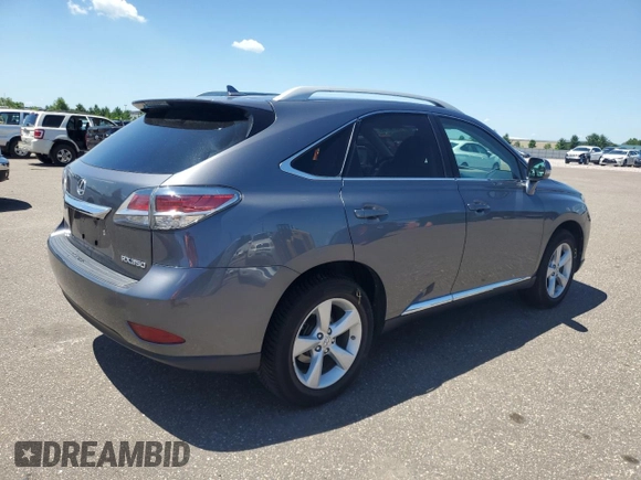 2013 Lexus RX 350 with VIN 2T2BK1BA1DC210323, listed as a Copart auction lot 63258705 with 108,464 mi miles and Salvage title. Bid and sale history available at DreamBid. Image 3.
