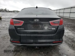 2015 Kia Optima Hybrid EX with VIN KNAGN4AD5F5090053, listed as a Copart auction lot 73826084 with 210,273 mi miles and Salvage Title. Bid and sale history available at carsss.com. Image 6.