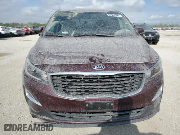 2020 Kia Sedona LX with VIN KNDMB5C16L6625338, listed as a Copart auction lot 68934524 with Not Provided miles and Salvage Title. Bid and sale history available at DreamBid. Image 5.