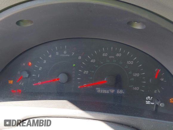 2009 Toyota Camry z VIN 4T1BE46K29U867007, wystawiony jako IAAI lot #41229889 z przebiegiem 183 366 mil mil oraz . Historia ofert i sprzedaży dostępna na DreamBid. Obrazek 7.