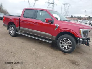 2022 Ford F-150 XL with VIN 1FTFW1E87NFC15893, listed as a IAAI auction lot 41673391 with 26,979 mi miles. Bid and sale history available at carsss.com. Image 1.