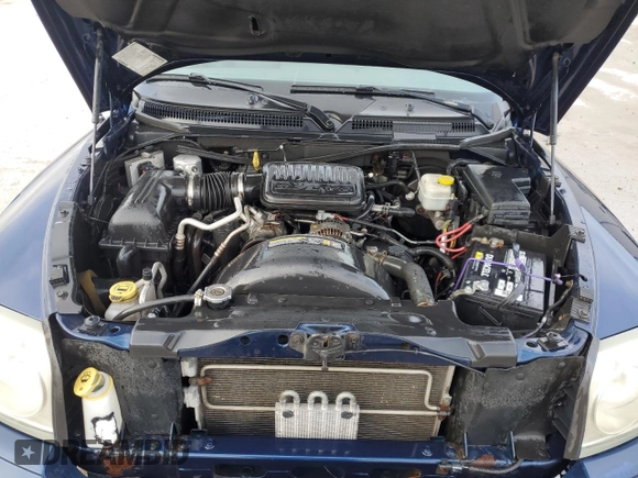 2006 Dodge Dakota SLT with VIN 1D7HW48K66S536209, listed as a Copart auction lot 45909015 with 117,531 mi miles and Salvage Title. Bid and sale history available at carsss.com. Image 11.