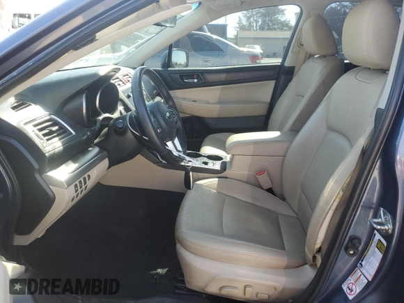 2017 Subaru Legacy Limited с VIN 4S3BNAN61H3027425, выставлен на аукционе Copart как лот 46189465 с пробегом 81 707 миль миль и Списание • Salvage title. История ставок и продаж доступна на DreamBid. Изображение 7.