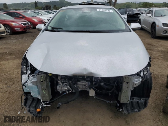 2025 Toyota Corolla LE with VIN 5YFB4MDE2SP266977, listed as a Copart auction lot 51248035 with 507 mi miles and Salvage Title. Bid and sale history available at carsss.com. Image 5.