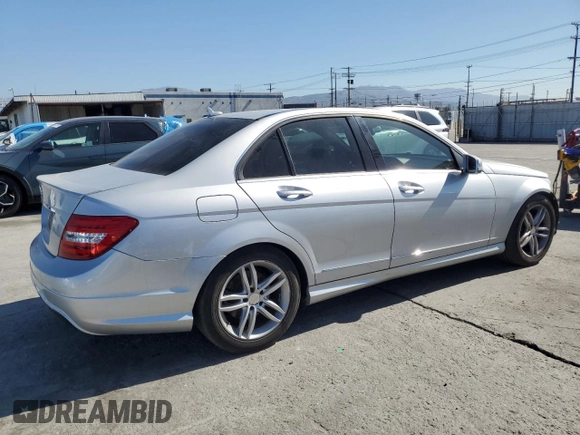 2013 Mercedes-Benz C-Class C 250 Sport with VIN WDDGF4HB9DR297688, listed as a Copart auction lot 44738135 with 96,655 mi miles and Salvage Title. Bid and sale history available at carsss.com. Image 3.
