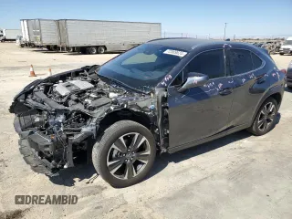 2022 Lexus UX with VIN JTHX3JBH4N2056306, listed as a Copart auction lot 72589624 with 11,991 mi miles and Salvage Title. Bid and sale history available at carsss.com. Image 1.