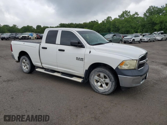 2014 Ram 1500 Tradesman with VIN 1C6RR7FG8ES408081, listed as a Copart auction lot 58241735 with 155,137 mi miles and Clean title. Bid and sale history available at DreamBid. Image 4.