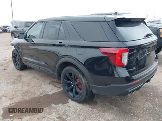 2022 Ford Explorer ST with VIN 1FM5K8GC5NGB16819, listed as a IAAI auction lot 41500690 with 53,961 mi miles. Bid and sale history available at carsss.com. Image 3.