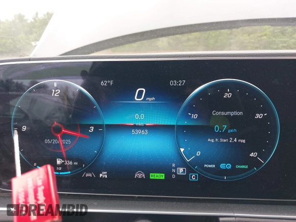 2021 Mercedes-Benz GLS 450 with VIN 4JGFF5KE6MA534582, listed as a IAAI auction lot 42286791 with 53,963 mi miles and . Bid and sale history available at DreamBid. Image 7.