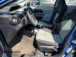 2012 Toyota Prius One with VIN JTDKDTB31C1026403, listed as a Copart auction lot 55511025 with 169,115 mi miles and Clean Title. Bid and sale history available at carsss.com. Image 7.