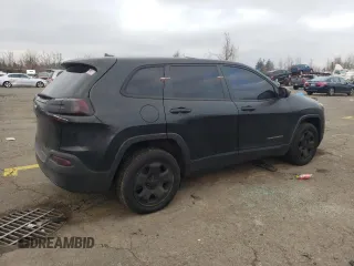 2014 Jeep Cherokee Sport with VIN 1C4PJMAB2EW268331, listed as a Copart auction lot 69627902 with 99,567 mi miles and Salvage Title. Bid and sale history available at carsss.com. Image 3.
